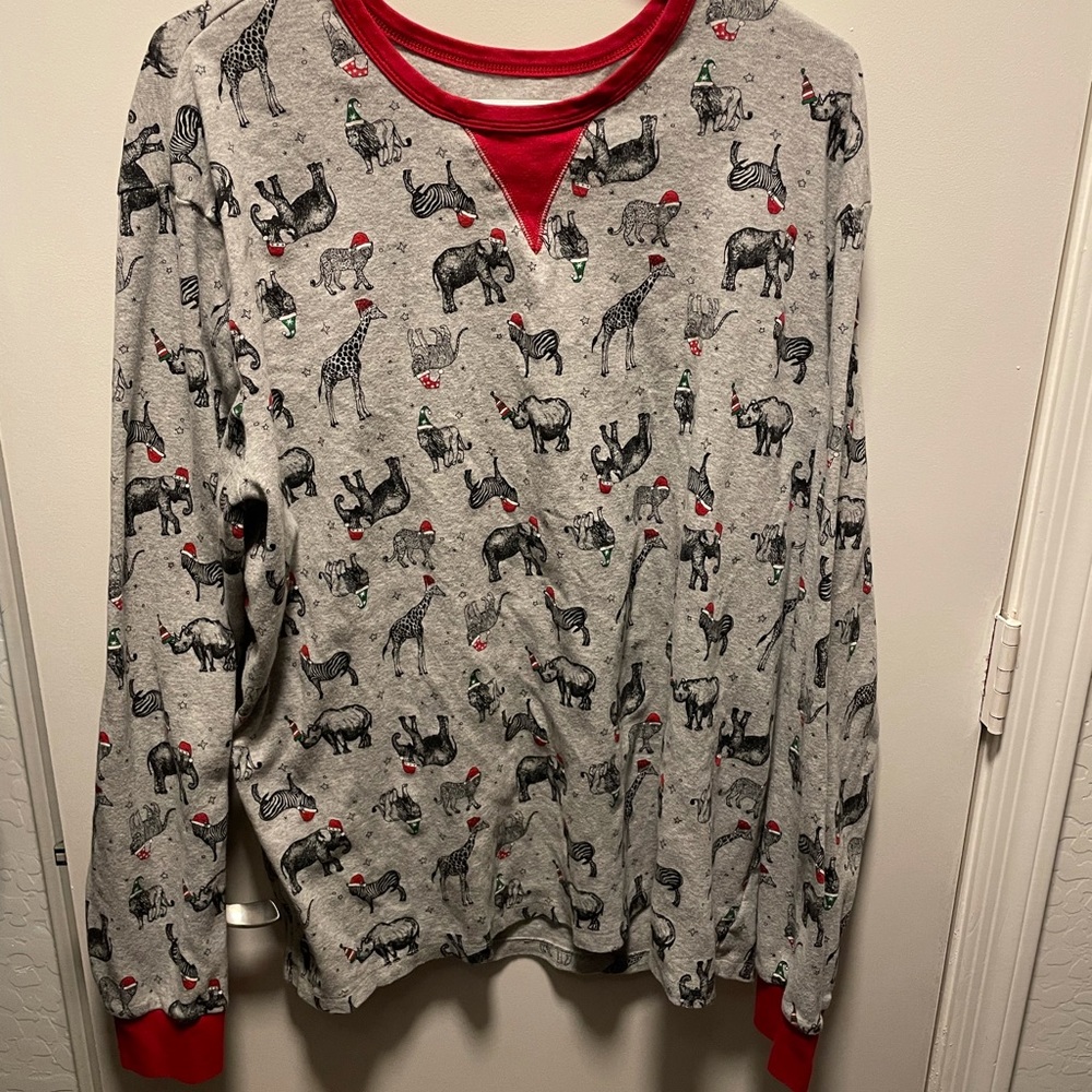 Wondershop Christmas safari animal pajama set
